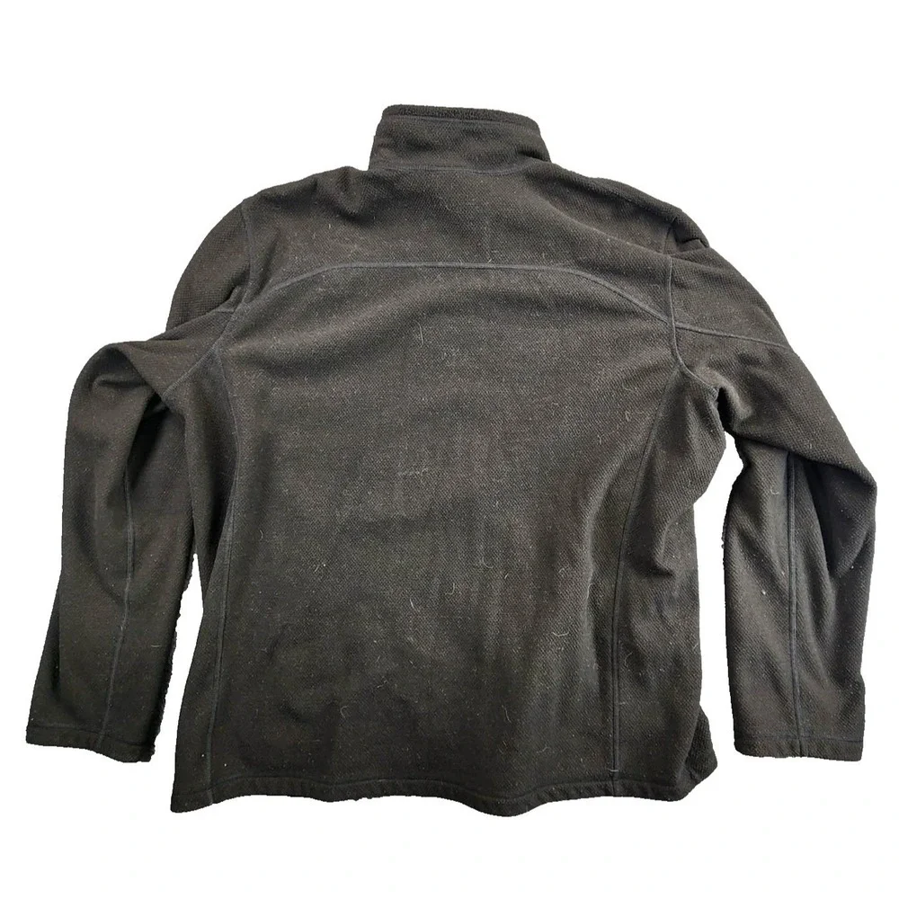 The‎ North Face Mens Fleece Jacket Full Zip Black XXL - READ